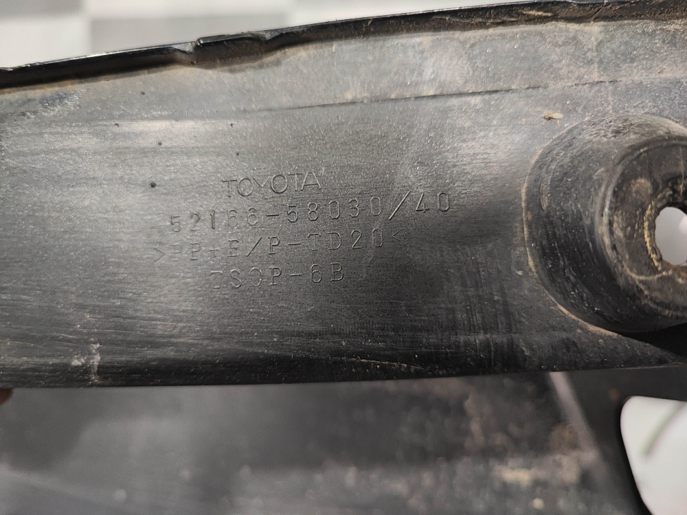 Бампер задний левая часть Toyota Alphard 3 15-23 Б/У Оригинал 5216658030C0