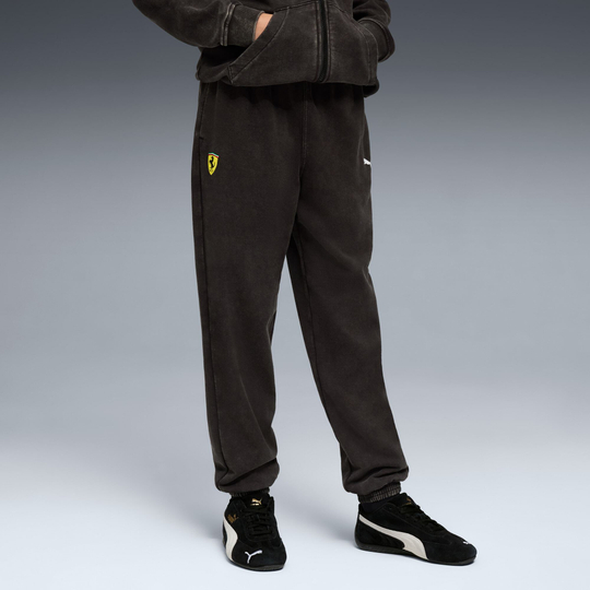 PUMA X SCUDERIA FERRARI СПОРТИВНЫЕ БРЮКИ SPORTSWEAR, ЧЕРНЫЙ