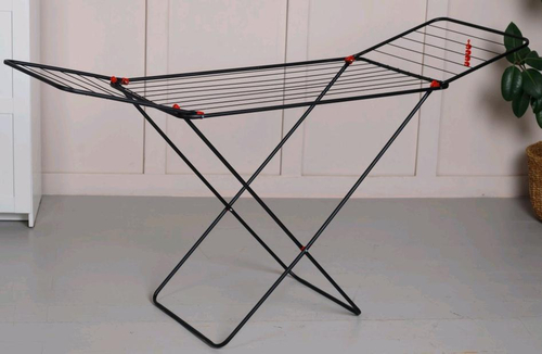 Сушилка д/белья  напольная с крыльями 20м  (черн.) PRACTIC / Smarty