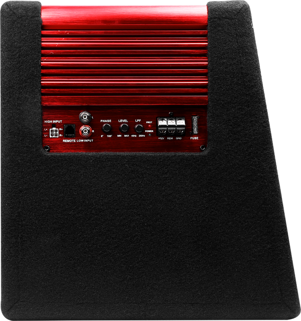 Автосабвуфер УРАЛ АС-У12А активный, корпусной 30см.