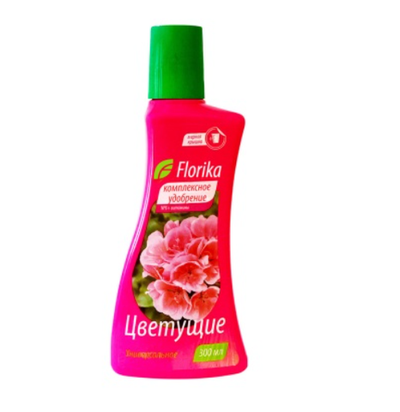 Флорика Для цветущих растений удобрение минеральное жидкое 0,3 л