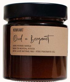 OUD+BERGAMOT свеча в янтарной банке, Nomkamo