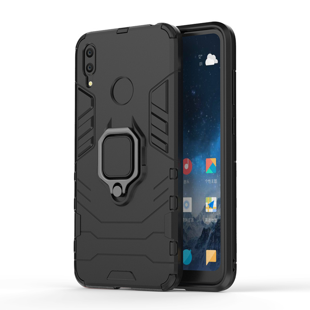 Противоударный чехол с кольцом Panther Case для Huawei Y7 (2019)