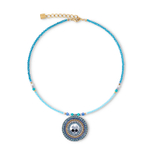 Колье Coeur de Lion Turquoise 2035/10-0600