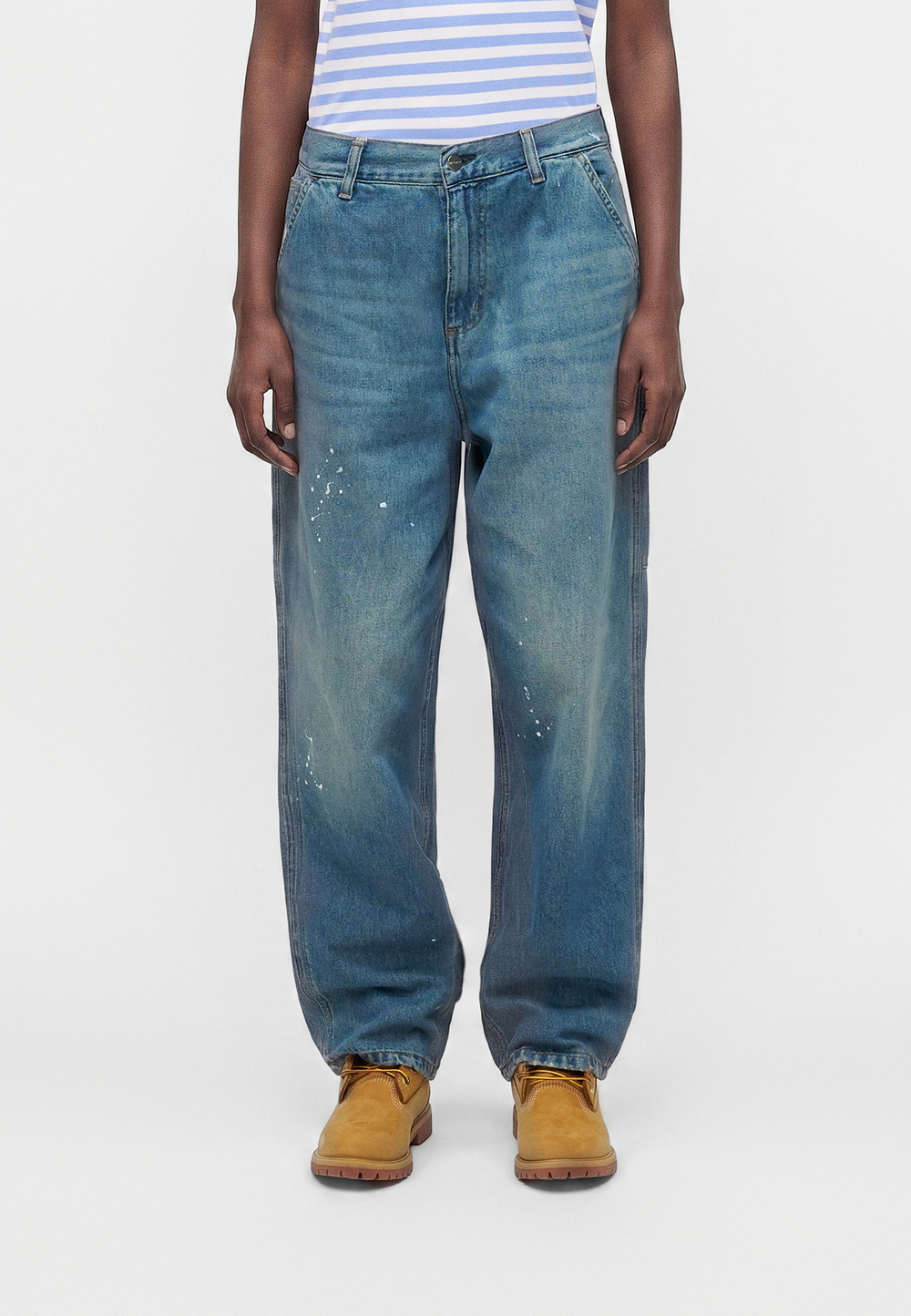 Carhartt WIP Мешковатые джинсы - Синий