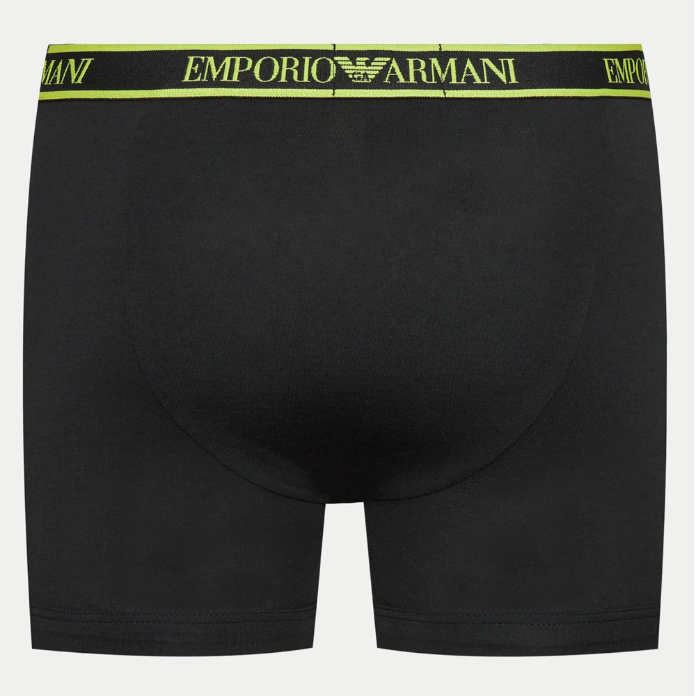 Набор мужских трусов боксеров 3в1 черные Emporio Armani 111473_4F717 21320