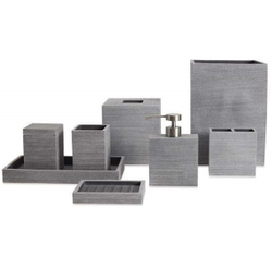 Косметическая ёмкость с крышкой Kassatex Slate ASE-CJ-G