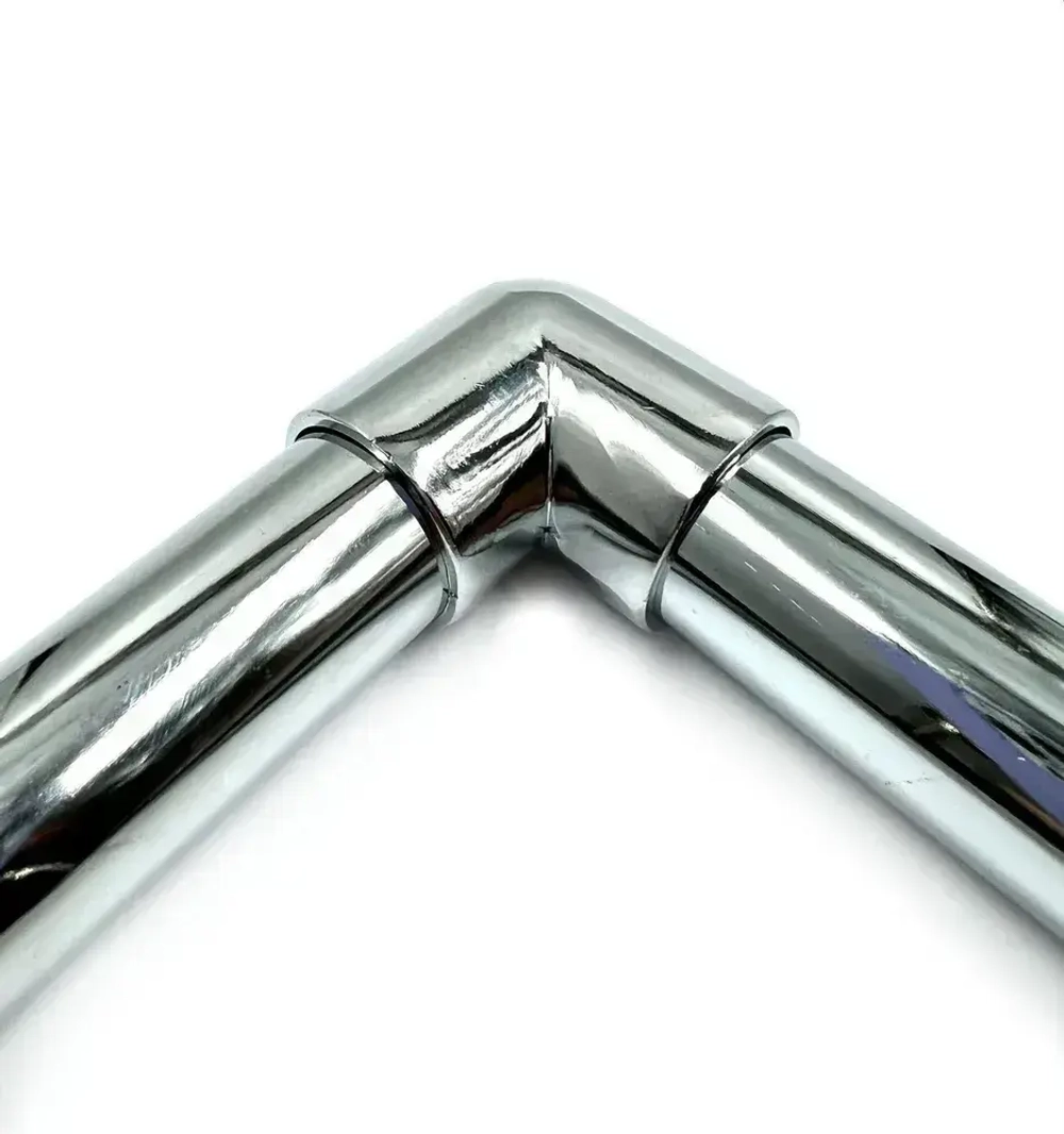 Крепеж угловой (Соединитель ТН-88 (L)) с 2-мя направлениями для трубы d25, 4 шт.