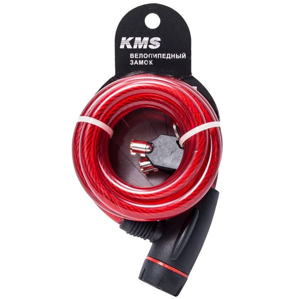 Велозамок KMS 12*1500 мм. с ключом