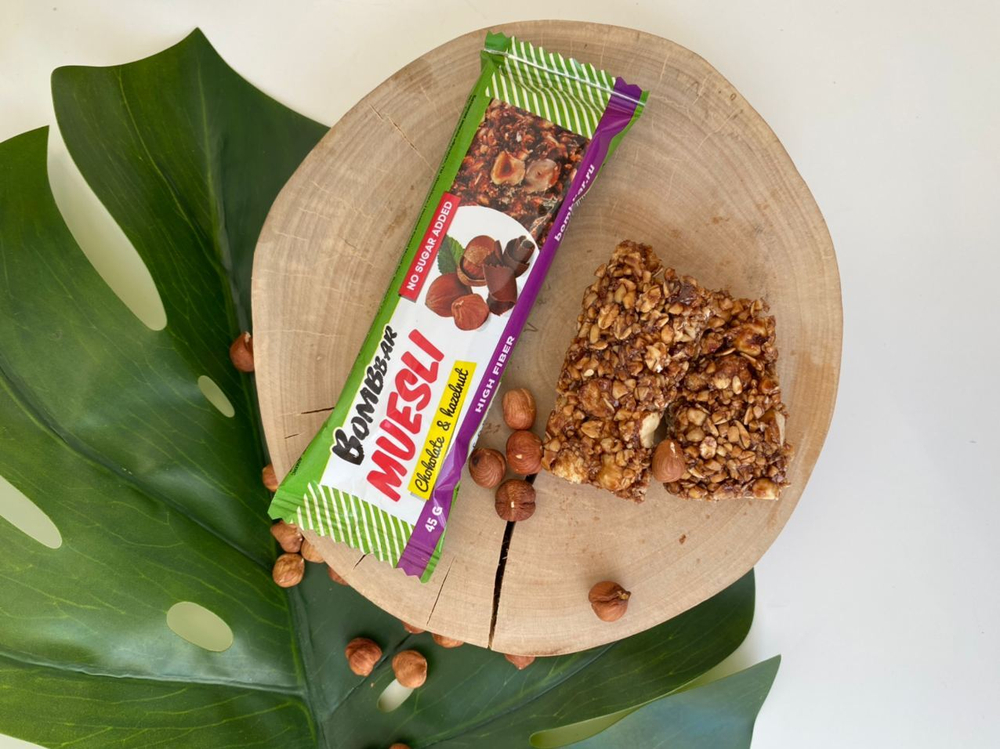 Батончик Мультизлаковый 45 гр (Bombbar)