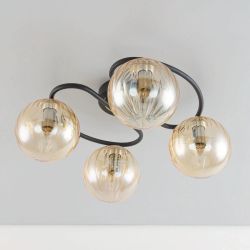 Citilux Эрни CL122145 Люстра потолочная Чёрная