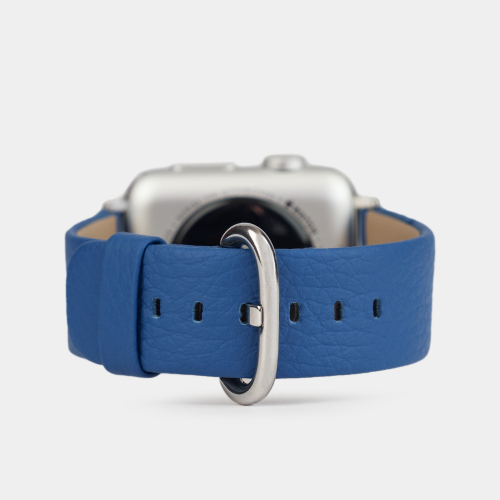 Ремешок для Apple Watch 40/41/42 mm из кожи теленка, цвета синий королевский