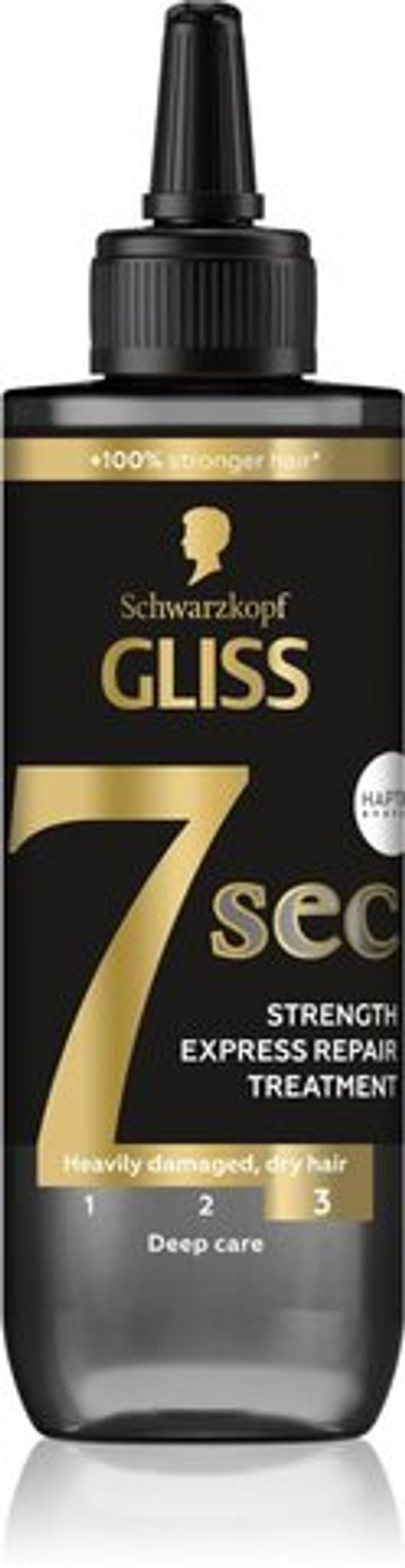 Schwarzkopf Gliss 7 sec - восстанавливающий уход за сухими и поврежденными волосами /   200  ml  / GTIN 9000101610352
