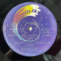 Винтажная виниловая пластинка LP The Moody Blues To Our Children (Japan 1978) (No Obi) LAX 1024