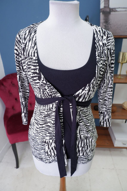 Джемпер Wallis с принтом 44 размер