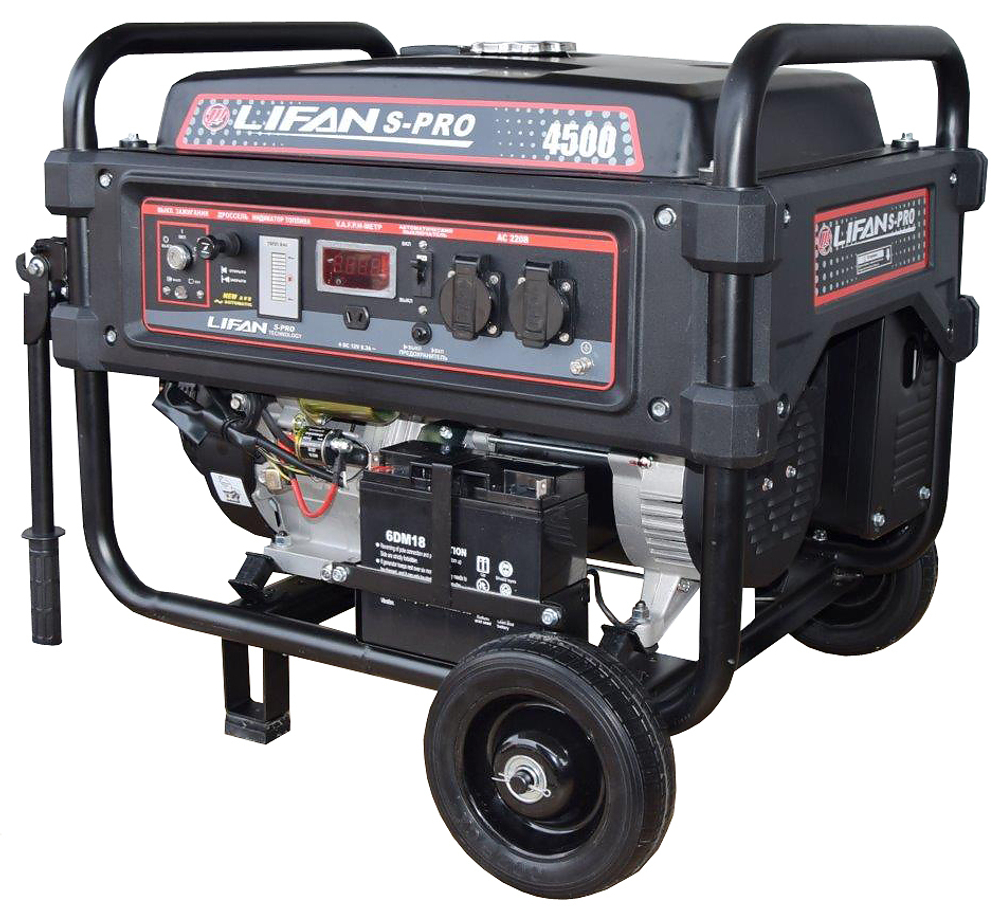 Электростанция (генератор) LIFAN S-PRO SP4500