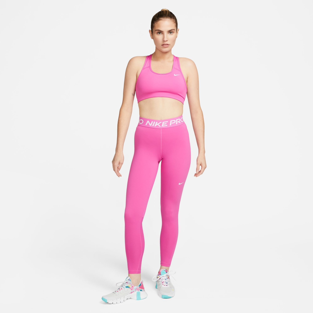 Женские теннисные брюки Nike Performance 365 Tight Women - Pink, White