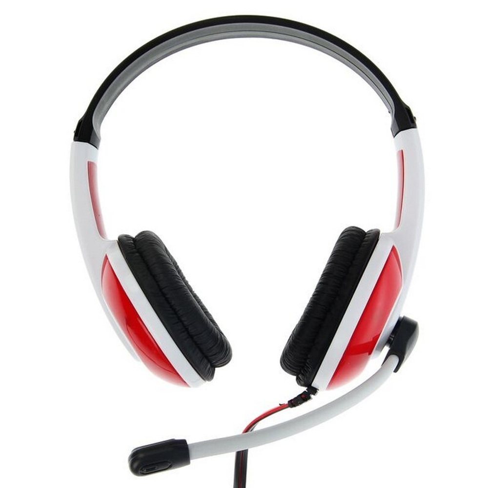 Игровая гарнитура DEFENDER Warhead G-120 кабель 2.0м (красно-белый)