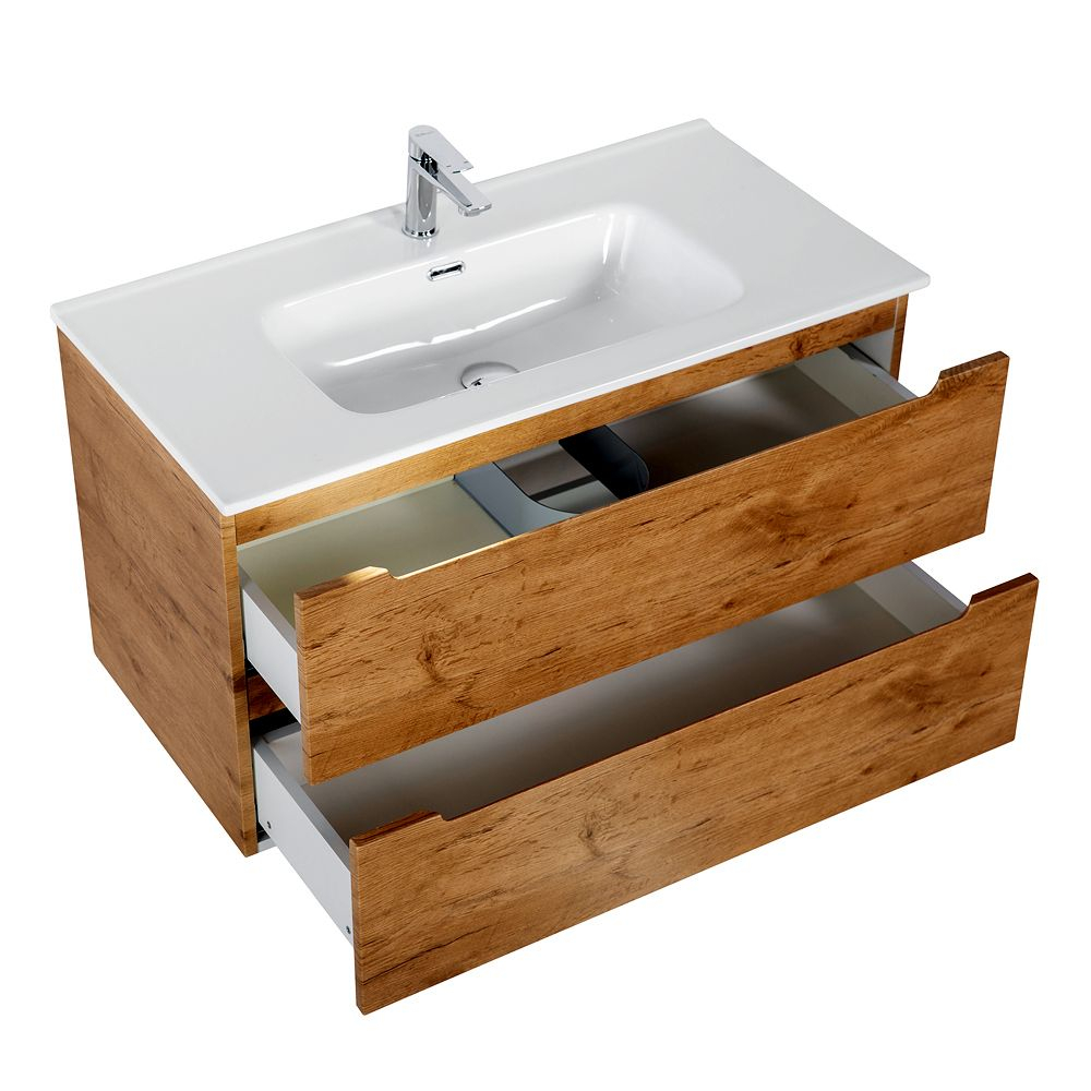 Тумба подвесная под раковину BelBagno ETNA-900-2C-SO-RN-P