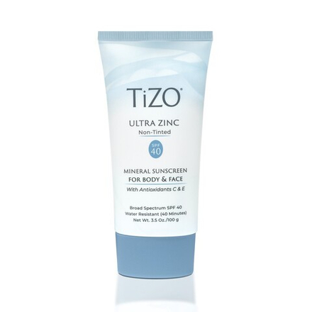 TiZO Крем солнцезащитный для лица и тела TiZO ULTRA Zinc SPF-40 Non-Tinted (без тона) , 100 гр