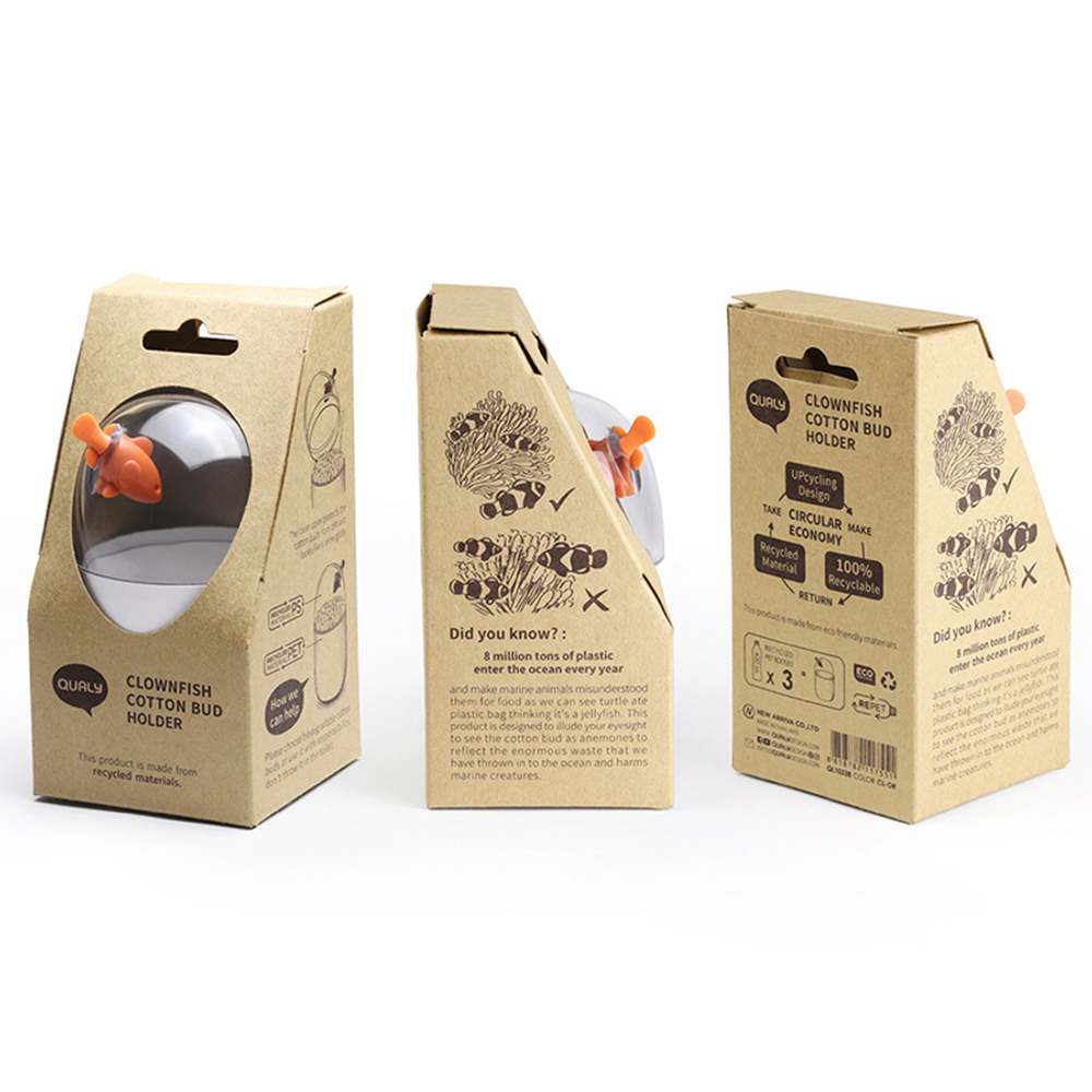 Контейнер для ватных палочек clownfish