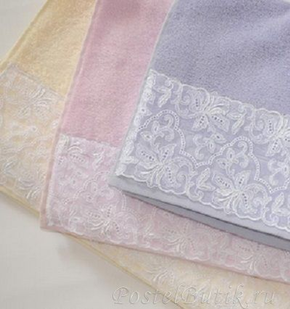 Элитное полотенце махровое Moonlight розовое от Vossen