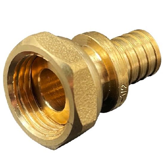 Переходник Ростерм 16xG 3/4" с накидной гайкой латунный (16COUPNUT34)