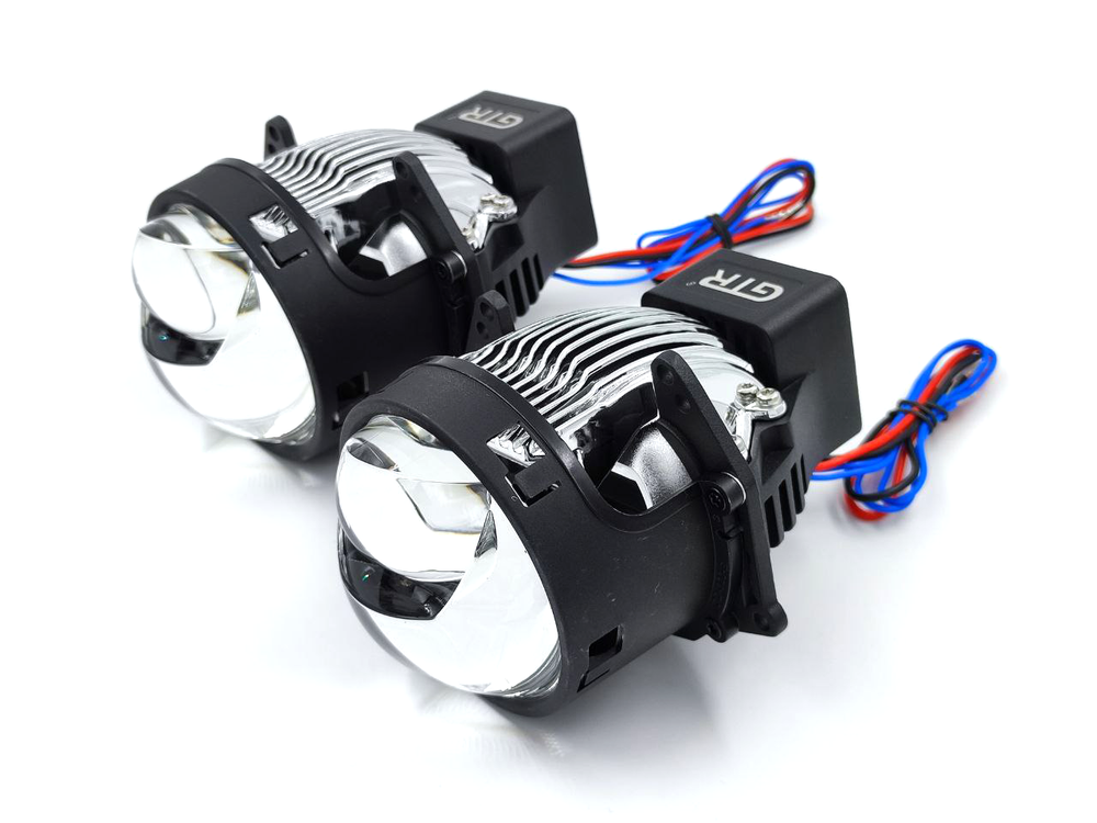 Билед модули GTR S35 двойная линза 3.0 дюйма, 2 чипа, 5500K, 12V, 30W крепление 3R (комплект, 2шт)