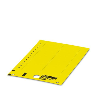 0830342 - US-EMLP (40X10) YE - Пластиковая табличка