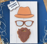 Борода с усами №1