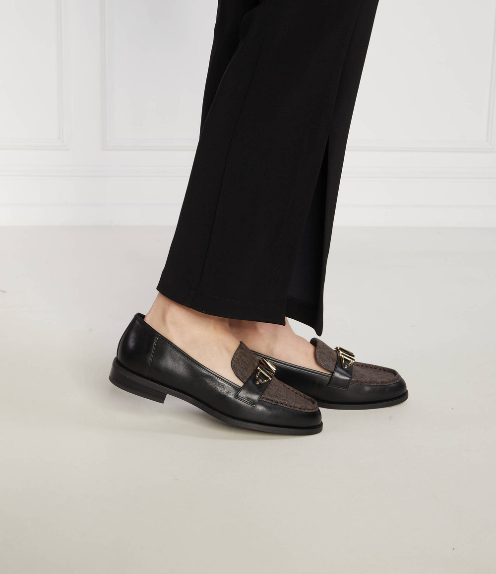 Кожаные мокасины Michael Kors - черный(40F3TGFP2L)