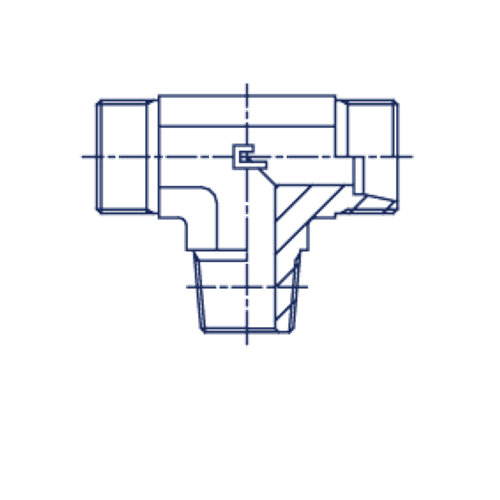 Штуцер FTC DS12 NPT 3/8 (корпус)
