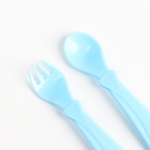 7310971 Набор детской посуды «Джентельмен», тарелка на присоске 250мл, вилка, ложка