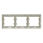GLOSSA 3-постовая РАМКА, горизонтальная, БЕЖЕВЫЙ