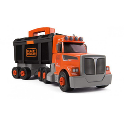 Smoby - Грузовик с чемоданом, инструментами и краном Black & Decker 360175