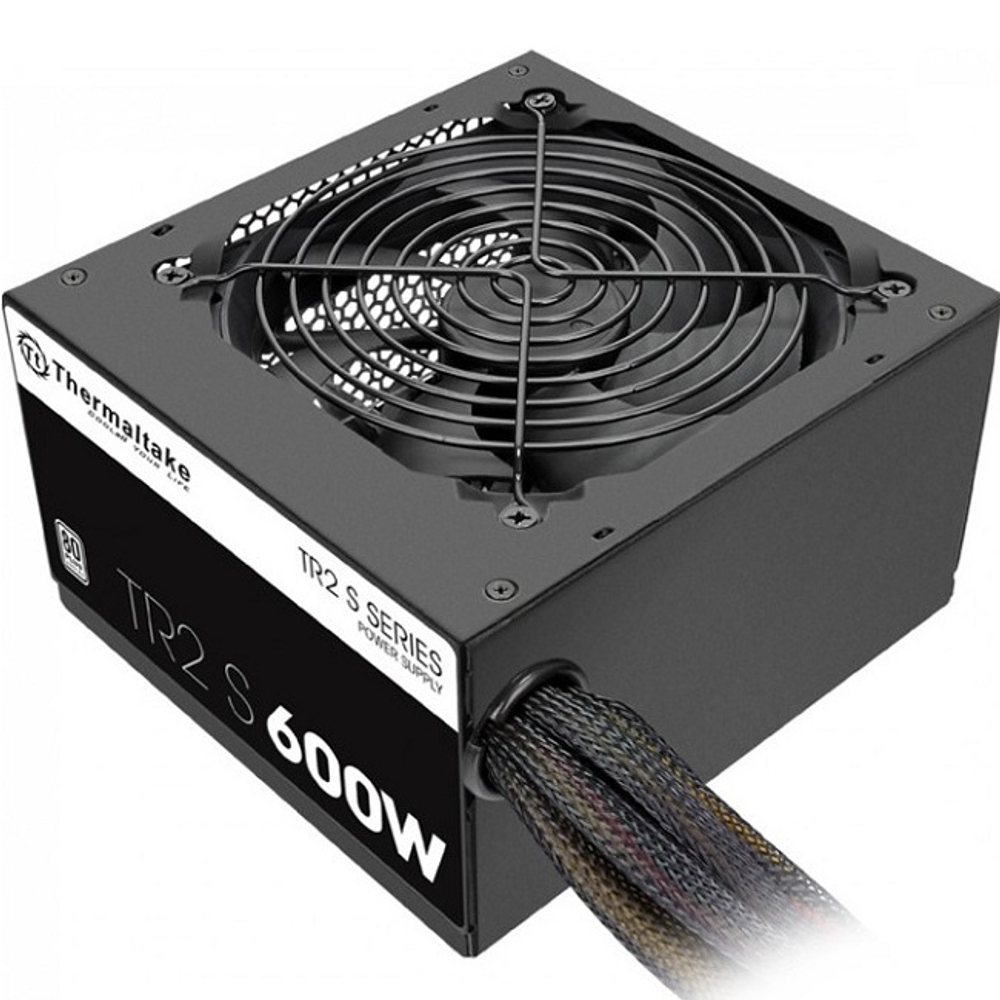 Блок питания Thermaltake 600W TR2 S, 120 мм, 80 PLUS (PS-TRS-0600NPCWEU-2)