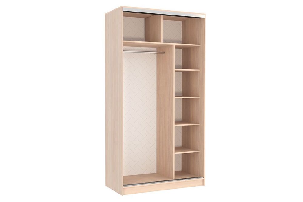 Шкаф-купе "Рио-7 600 розы" (дуб сонома), ЛДСП 16 мм, Мебельсон