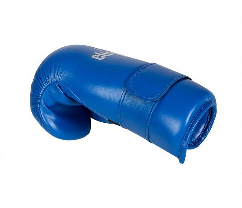Перчатки полуконтакт Clinch Semi Contact Gloves Kick синие C524