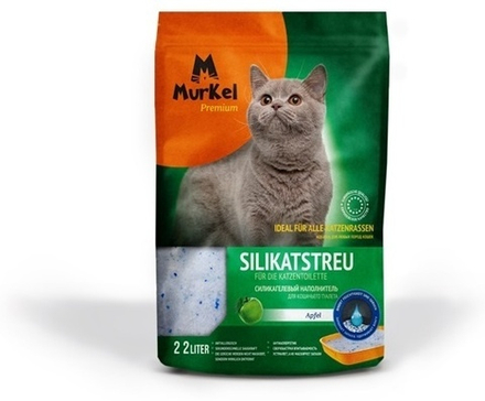 Наполнитель Murkel 22л Яблоко Силикагелевый