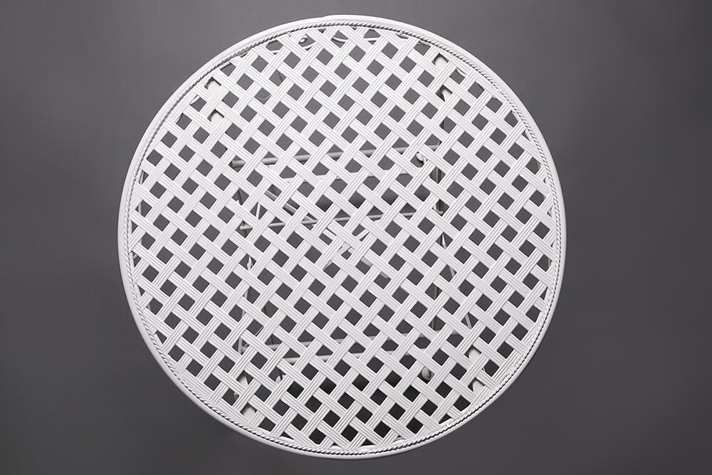 Стол Secret De Maison Patio стальной сплав, 60Dх70см, butter white