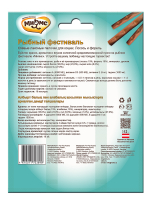 Лакомство Мнямс Рыбный фестиваль лакомые палочки для кошек лосось форель 3х4 г