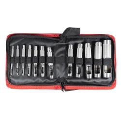 Набор пробойников 12пр. (3-10,12,14,16,19мм),в сумке RockForce##Rock FORCE RF-31291B