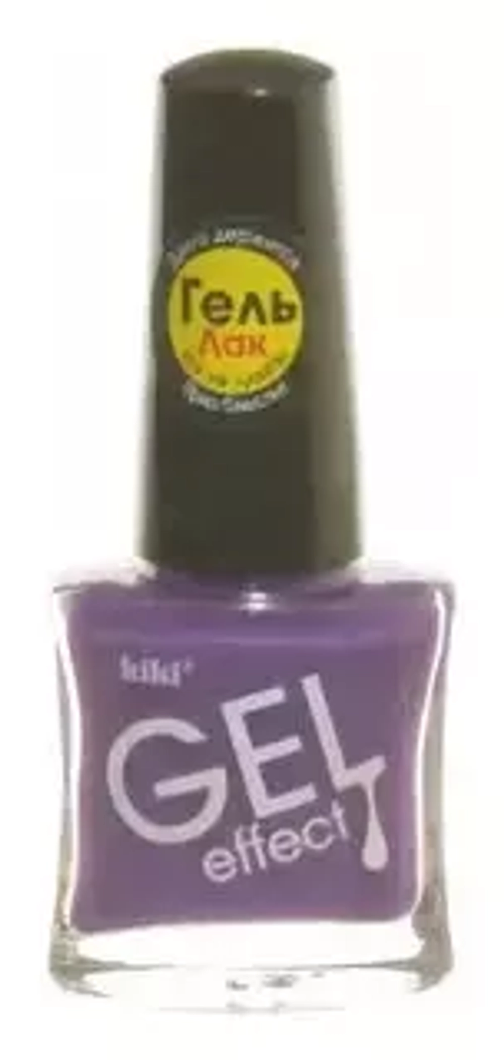 Kiki  лак д/ногтей "GEL EFFECT" №62 (тёмно-синий индиго) 6мл