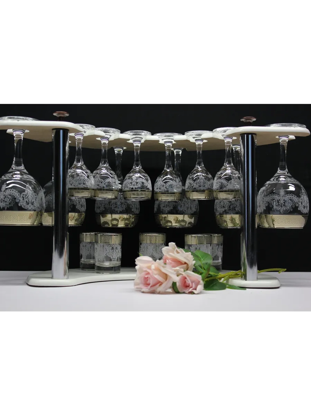 Барный набор 18 предметный с фужером