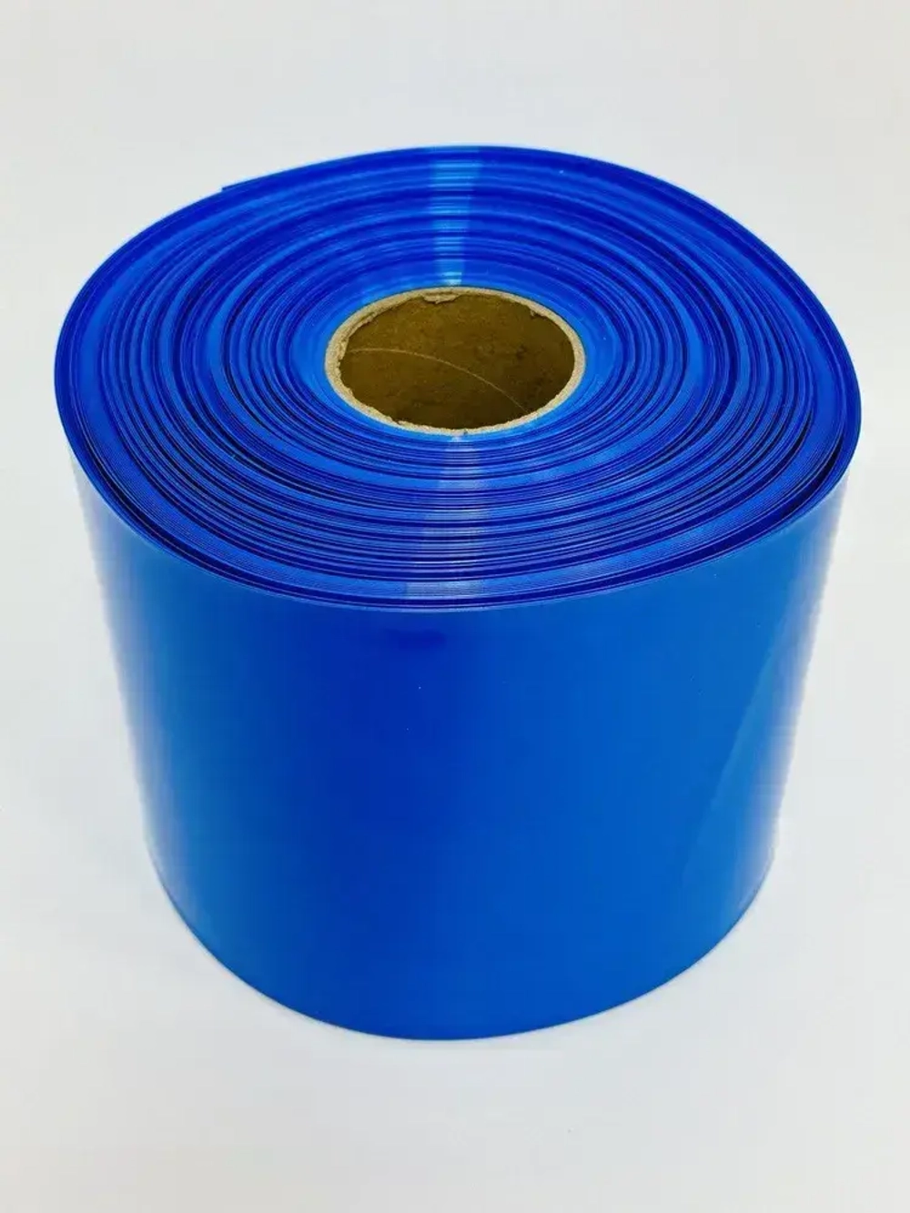 Термоусадочная трубка 200 мм x 5 метров для аккумуляторных батарей синяя, термоусадка для АКБ