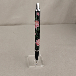 Ручка шариковая "Пионы" с ручной росписью