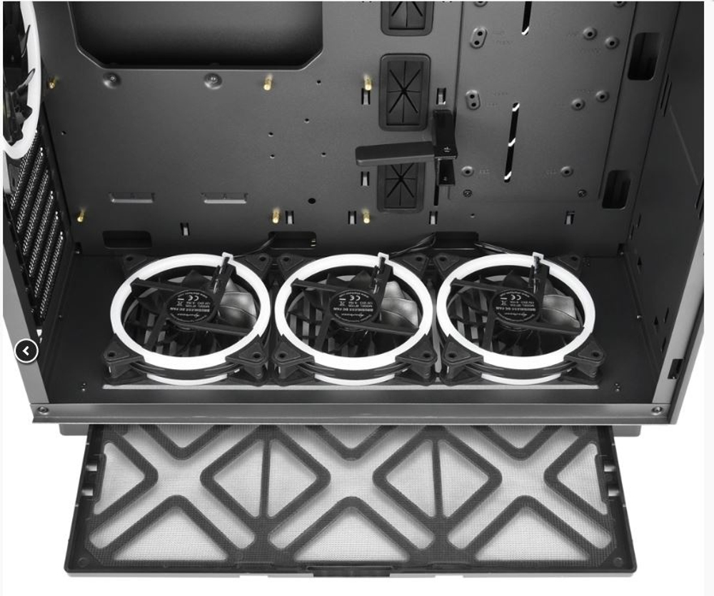 Корпус Sharkoon PURE STEEL RGB Bk черный