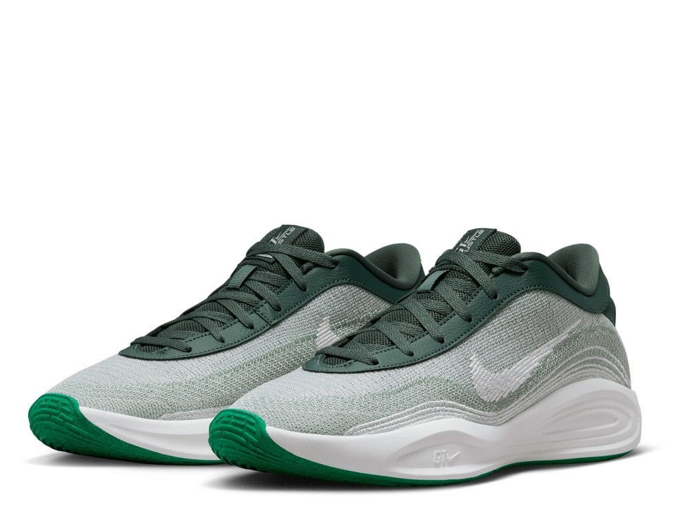 Баскетбольные кроссовки Nike G.T. Hustle Academy Vintage Green/Sail-Stadium Green