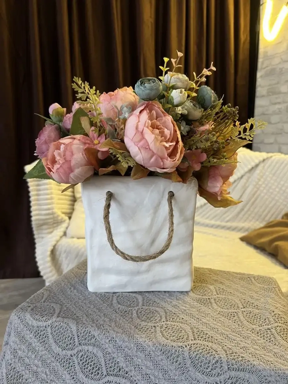 Кашпо - Сумка- Органайзер - Ваза декор для дома