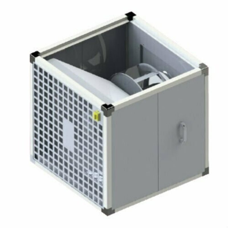 Кухонный вытяжной вентилятор с назад загнутыми лопатками  BKEF-R 450T
